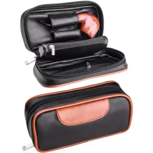 Factory Direct Leather Tobacco Pipe Pouch High-Quality Storage Solution