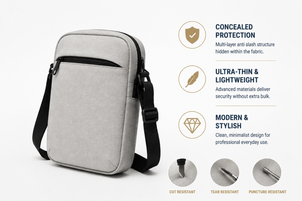 Advantages of Anti-Cut Crossbody Bags