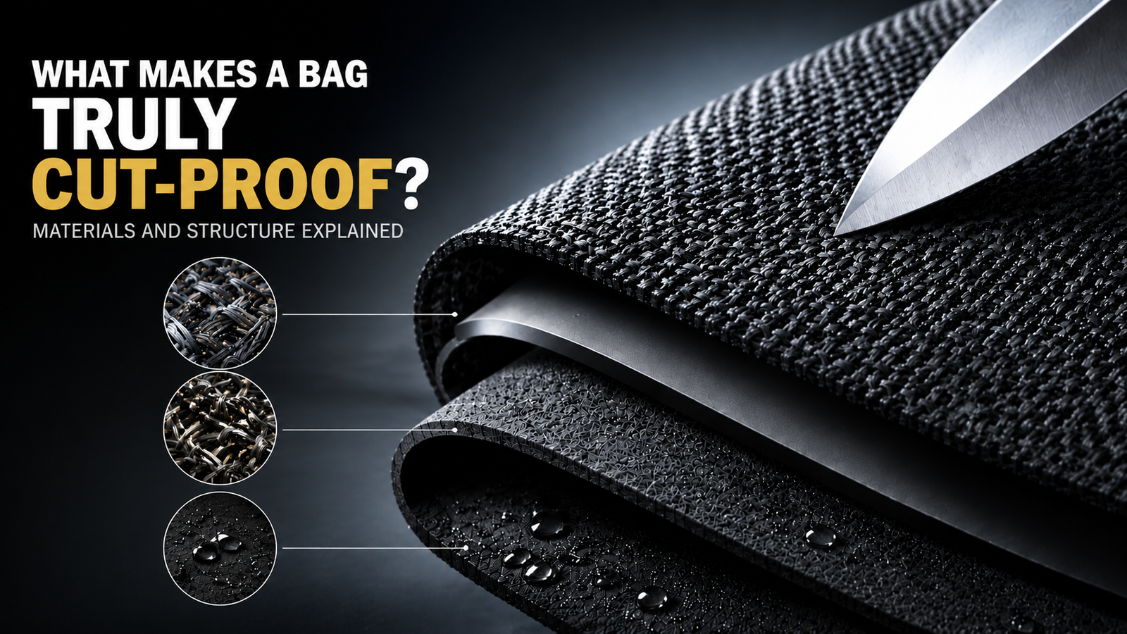 Anti-Cut Bag Fabric Analysis