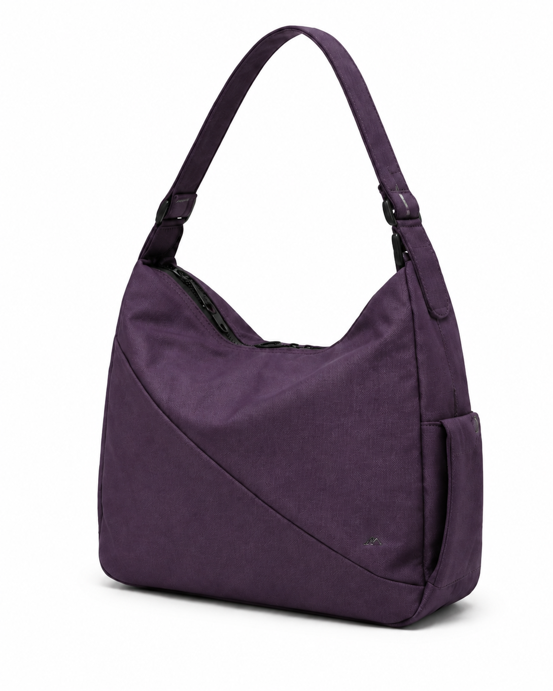 Anti-Cut Purple Hobo Bag