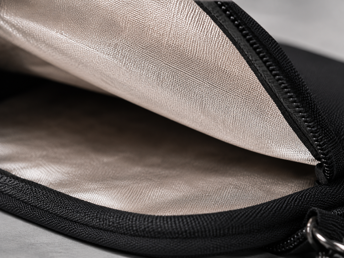 Faraday bags Electroplated Fiber Integration