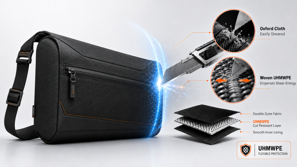 Integrating Cut Resistant Bag Technology
