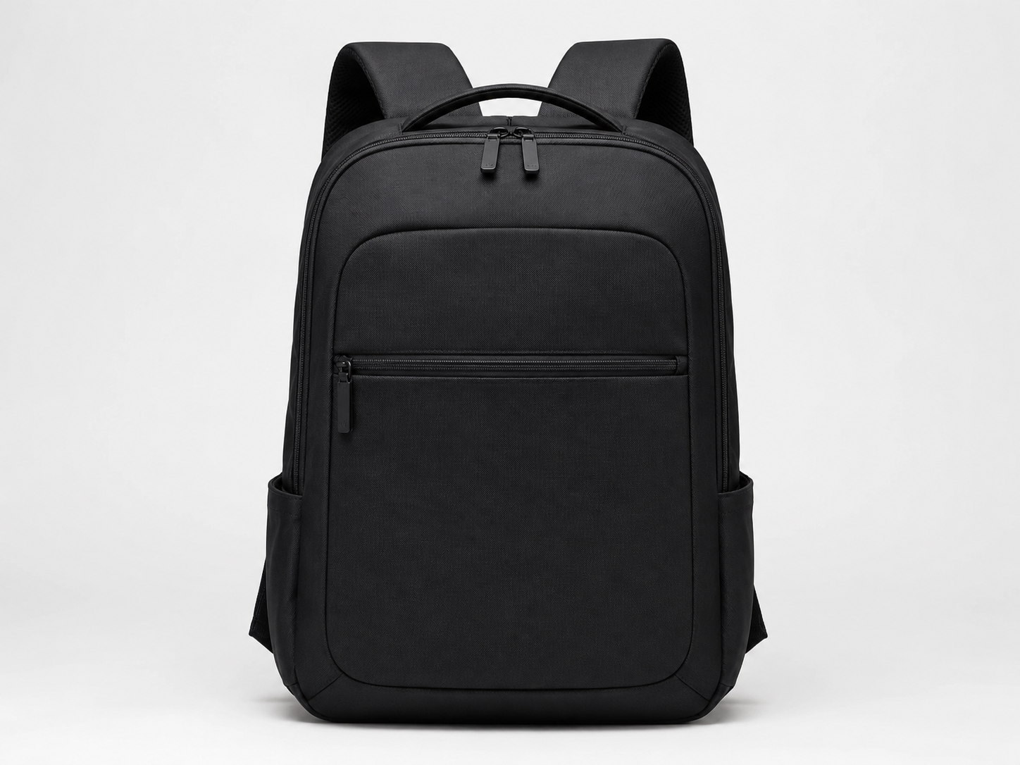 Minimalist Black Backpack