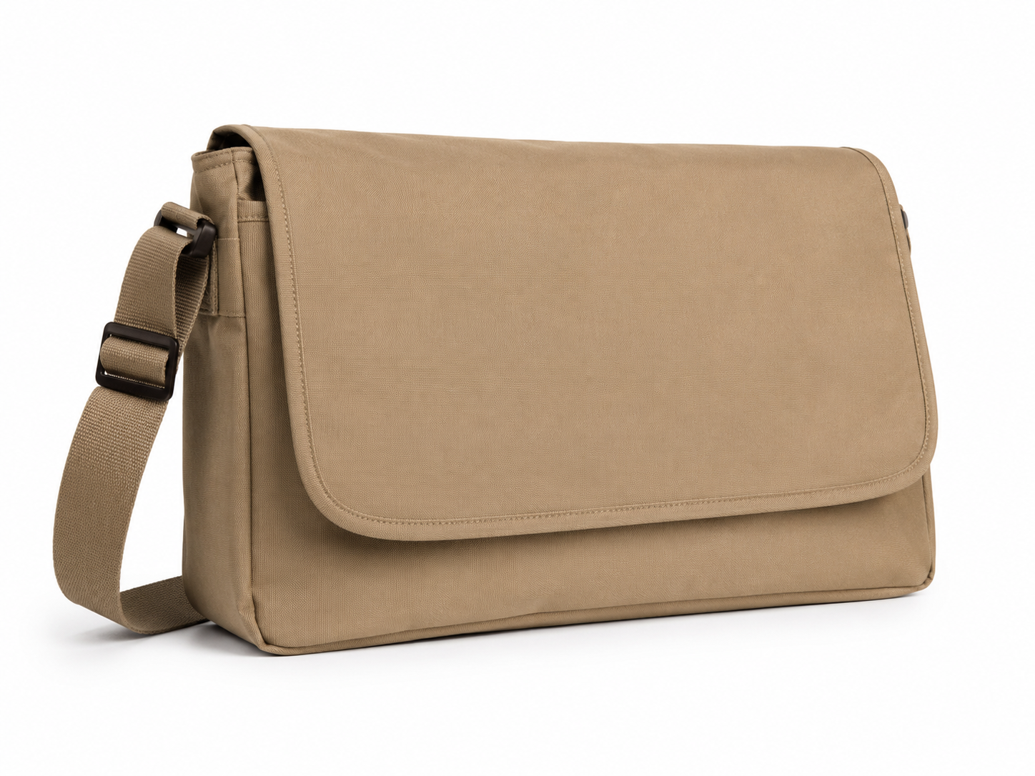 Tan Shielded Messenger Bag