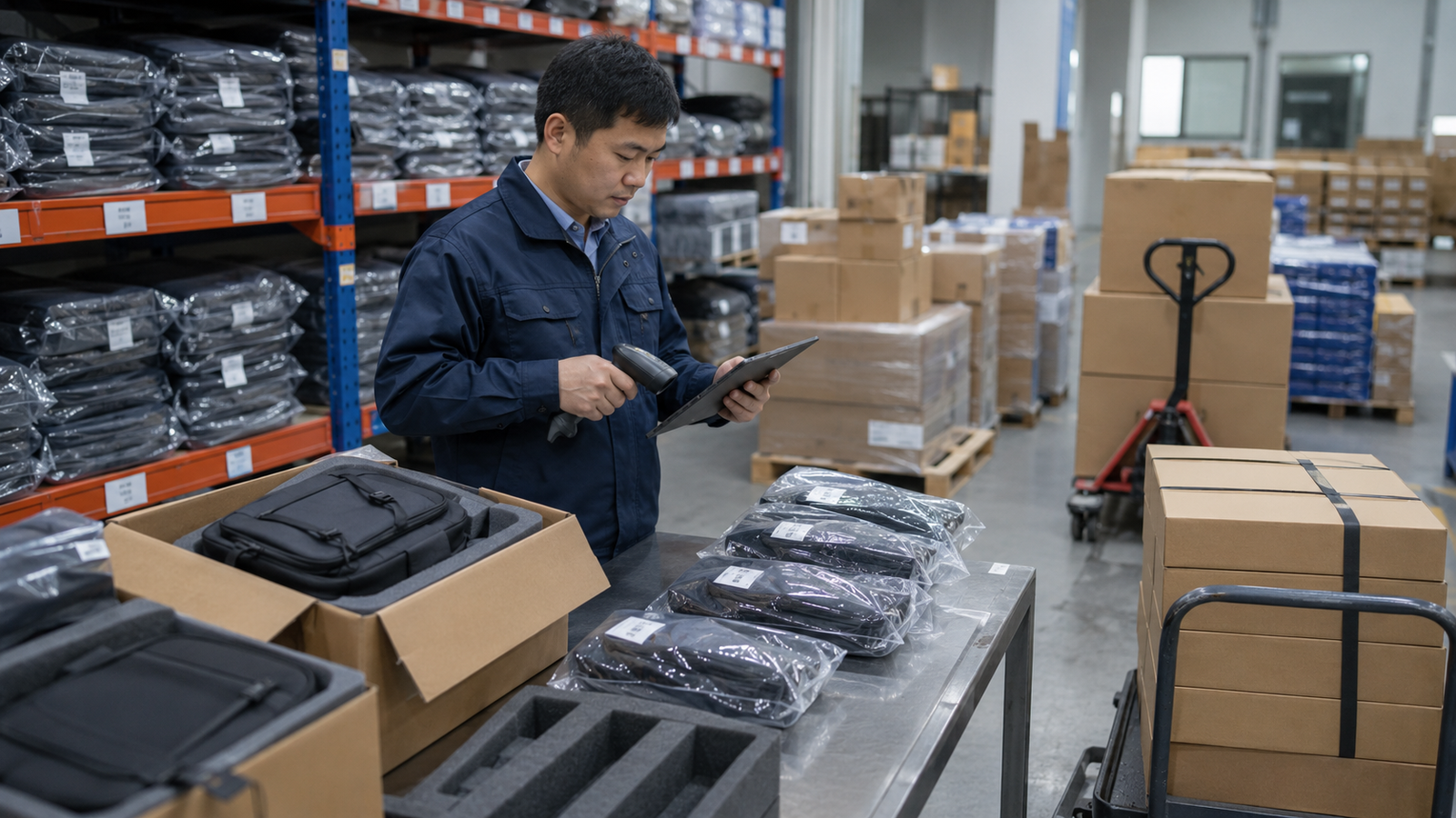 cut proof bags Inventory Management & Shipping
