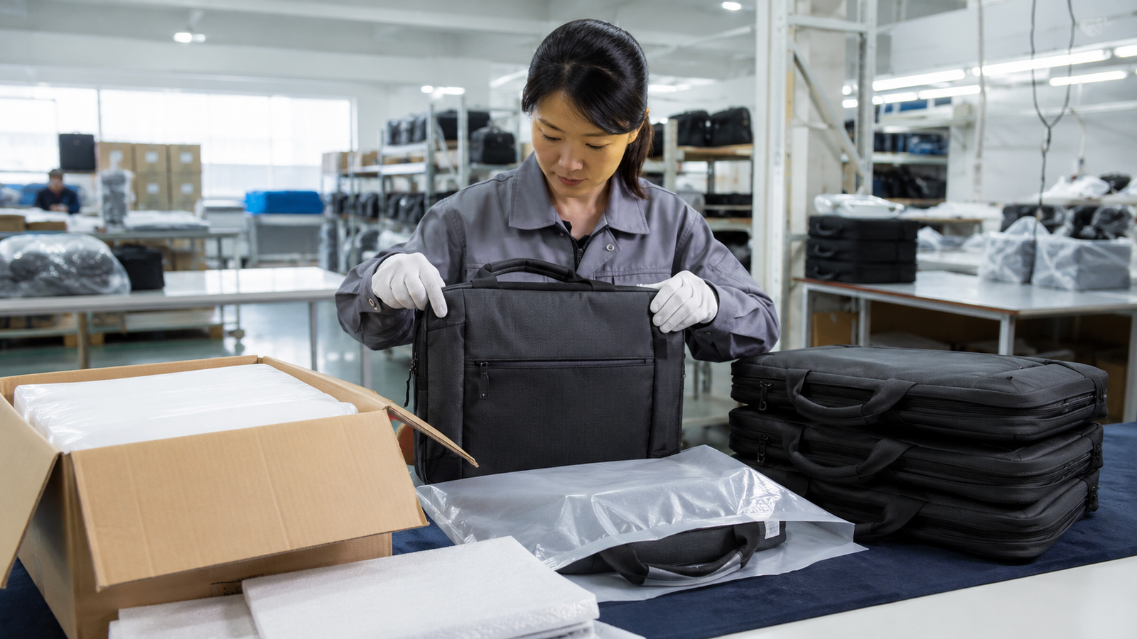 cut proof bags Packaging & Final Inspection