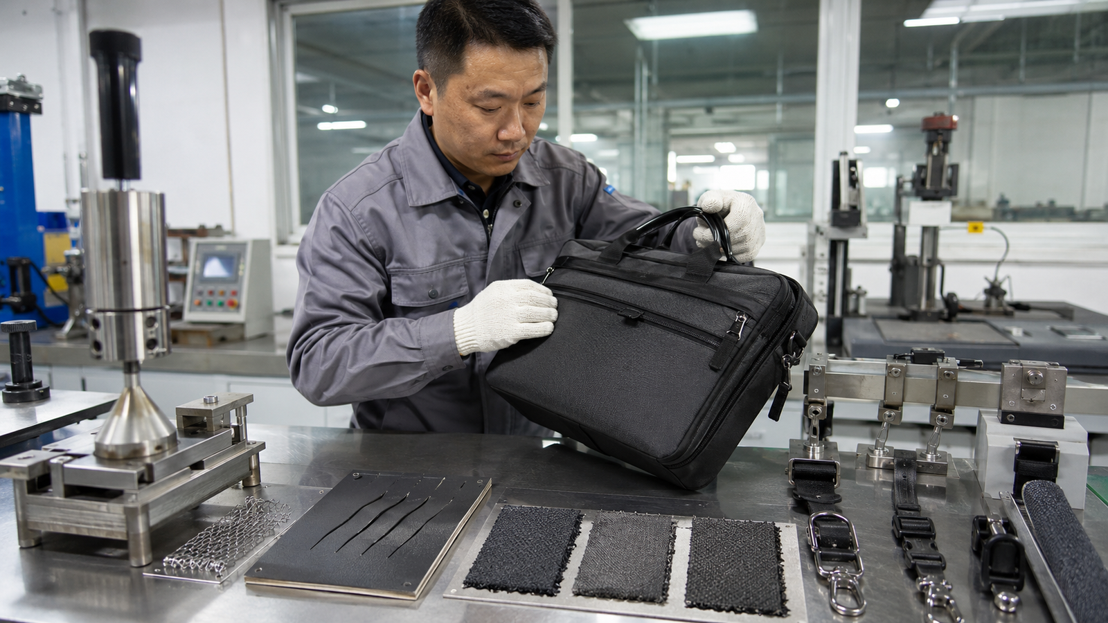 cut proof bags Quality Control & Testing