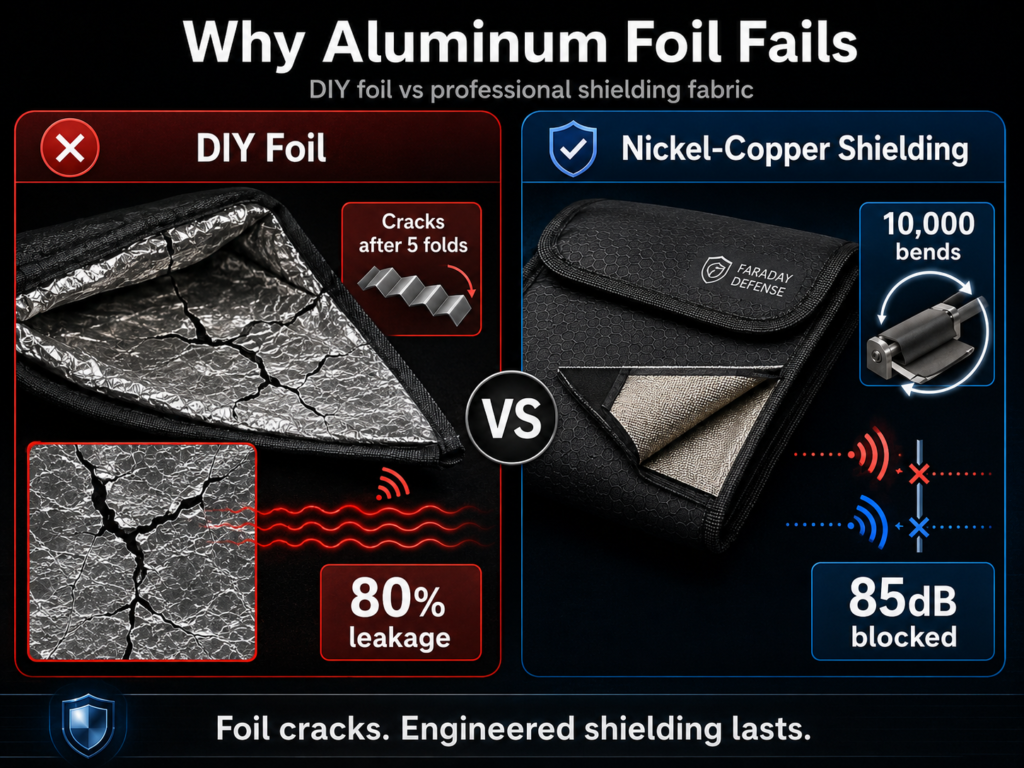 faraday bag aluminum foil