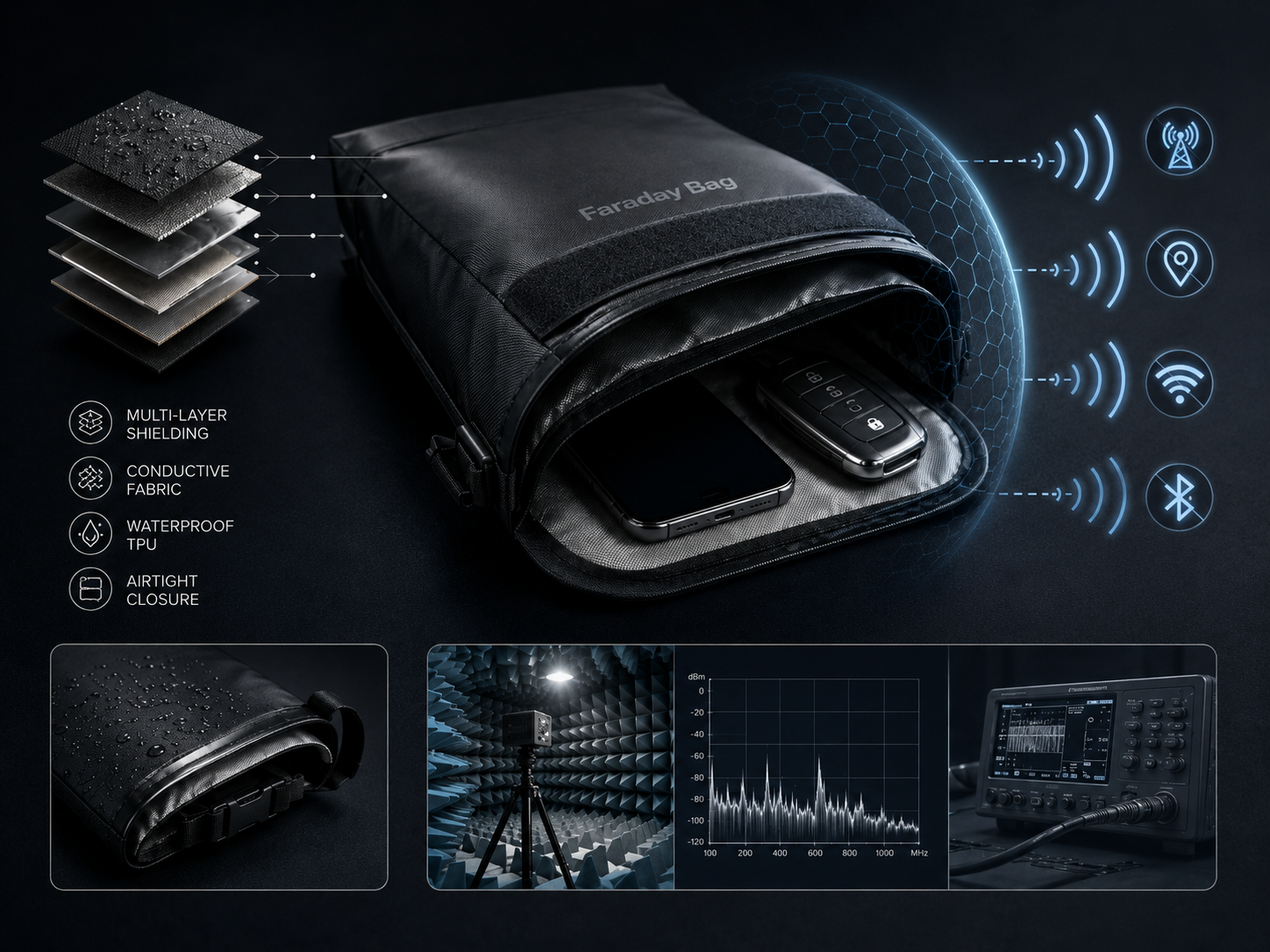 faraday bag