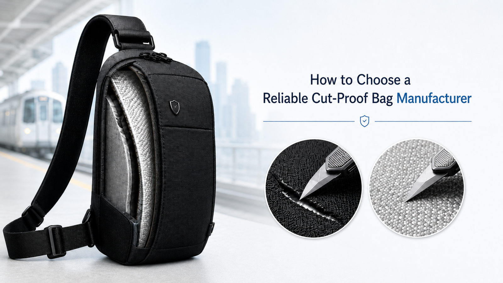 slash proof bag