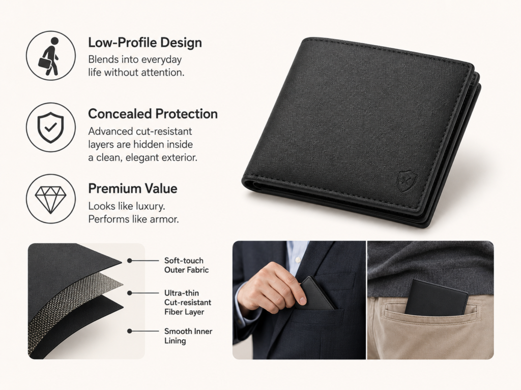 A Security Wallet That Leaves No Trace of "Tactics"