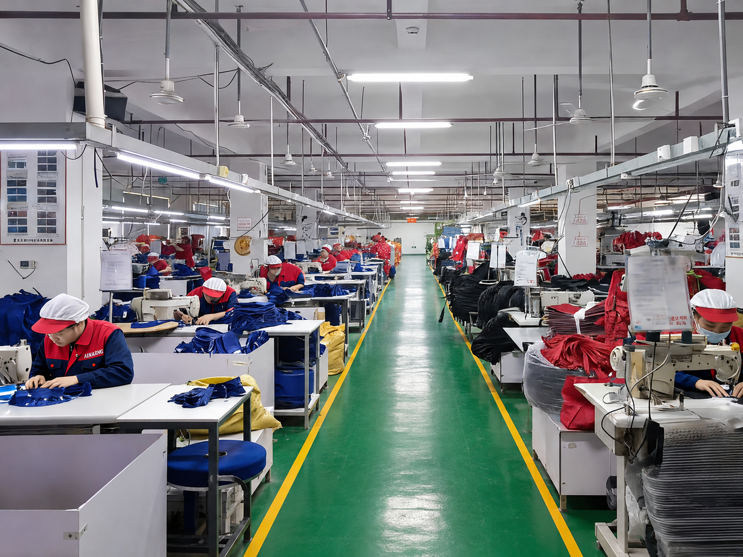 Bag material processing