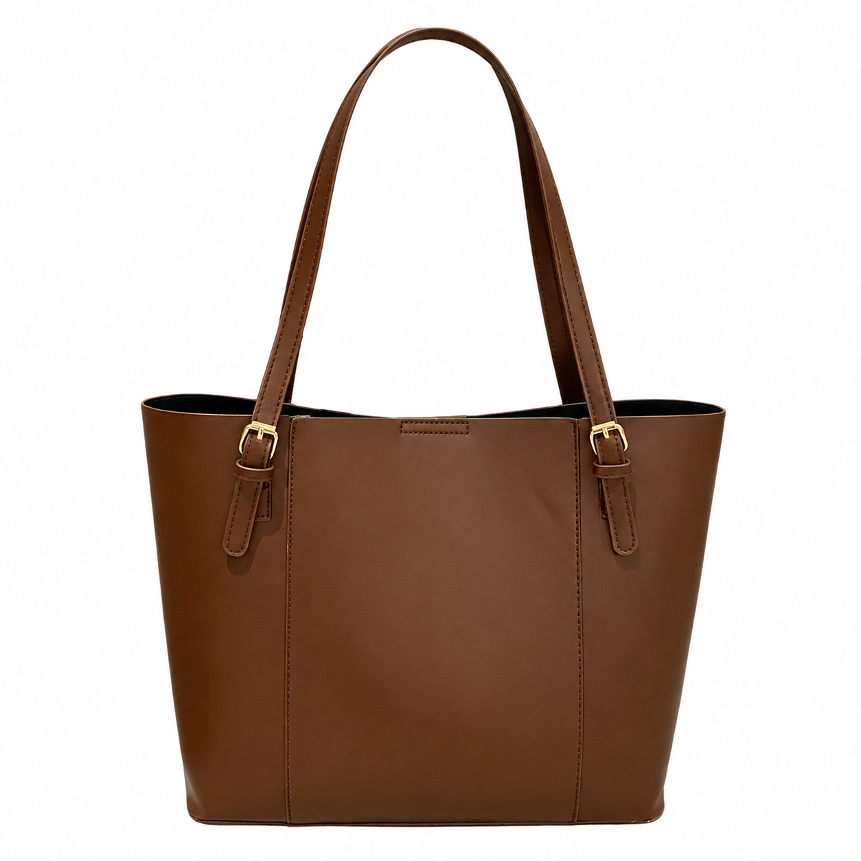 Professional Leather Shoulder Tote for Work & Travel