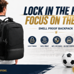 smell proof backpack with lock